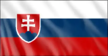 Tischflagge Slowakei