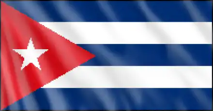 Tischflagge Kuba