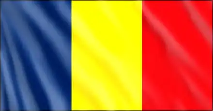 Tischflagge Rumänien