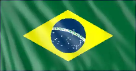 Tischflagge Brasilien