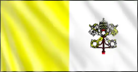 Tischflagge Vatikan