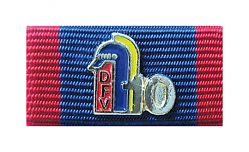 Dienstabzeichen des Deutschen Feuerwehrverbandes für 10 Jahre Dienstzeit