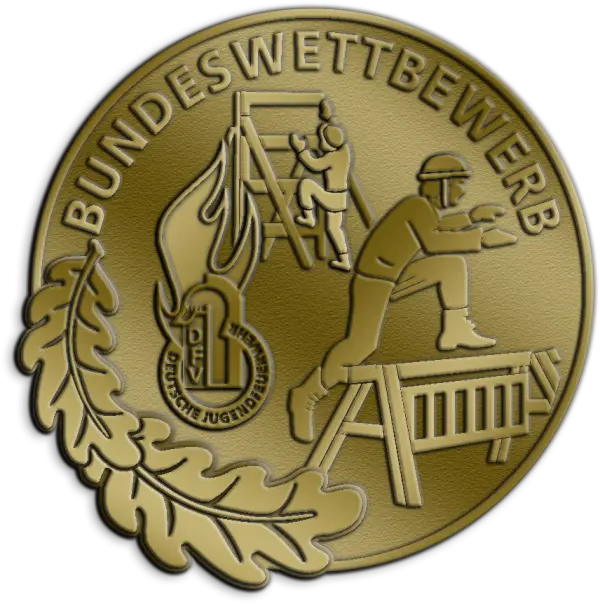 Teilnahmeabzeichen Bundeswettbewerb Bronze