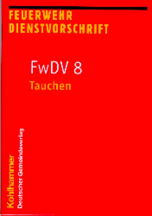 FwDV 8 (Kohlhammer-Verlag)