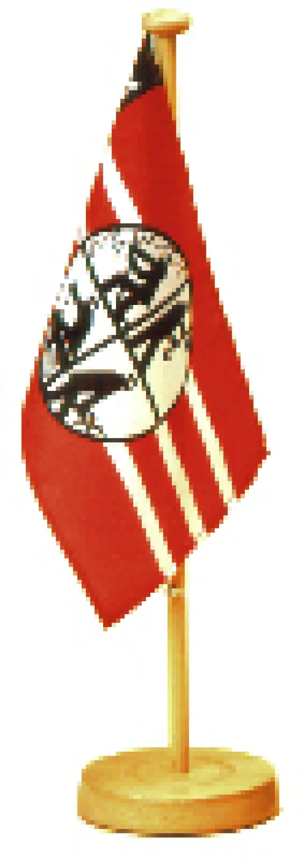 Tischflagge -Feuerwehr-Signet