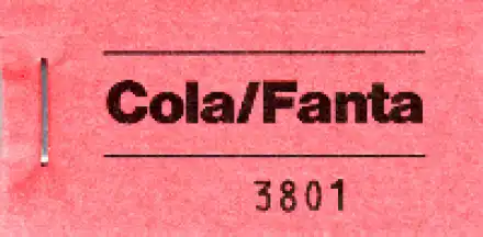 Block 100 Gutscheine COLA / FANTA