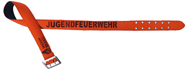 Gürtel aus Feuerwehrschlauch Jugendfeuerwehr 