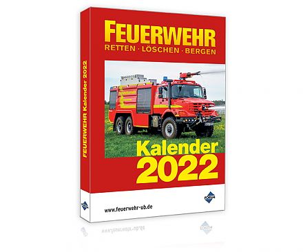 Feuerwehr-Taschenkalender 2022 Retten - Löschen - Bergen