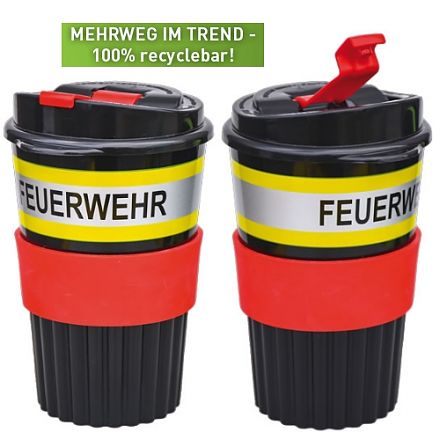 Coffee-to-go Becher Feuerwehr 