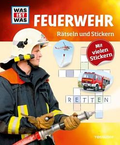 Feuerwehr Rätseln und Stickern 