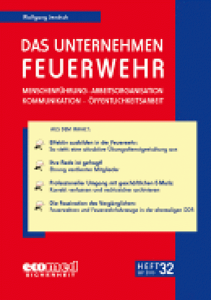 Das Unternehmen Feuerwehr Band 32/13