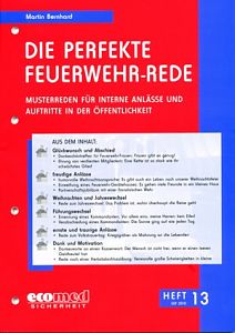 Die perfekte Feuerwehr-Rede 13 