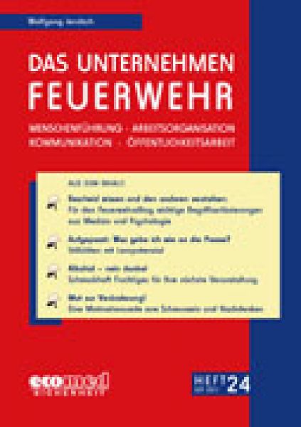 Das Unternehmen Feuerwehr Heft 24