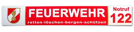 Aufkleber Österreich innen
