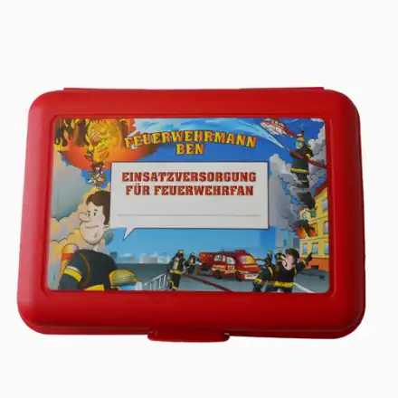 Brotdose Feuerwehr eckig 
