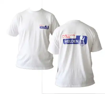 T-Shirt DJF Null Promille Helden XXL