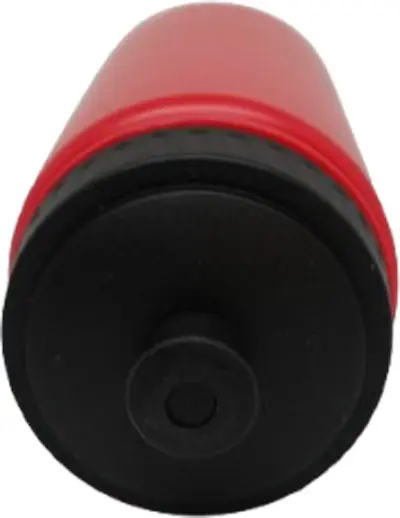 Trinkflasche rot/schwarz mit Signet und Feuerwehr 112