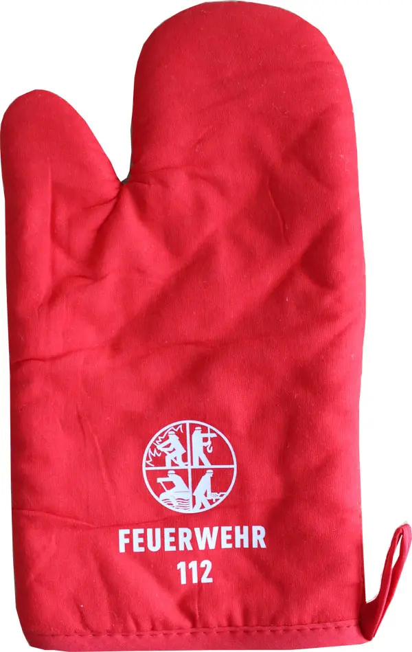 Grillhandschuh Feuerwehr