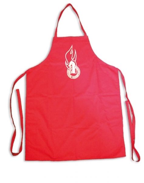 Grillschürze rot DJF