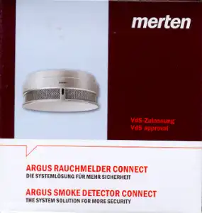 Rauchmelder Merten Serie Connect polarweiß