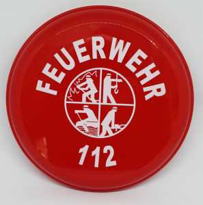 Frisbee Signet Feuerwehr rot 