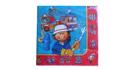 Papierservietten Feuerwehr 