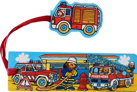 Lesezeichen Feuerwehr 