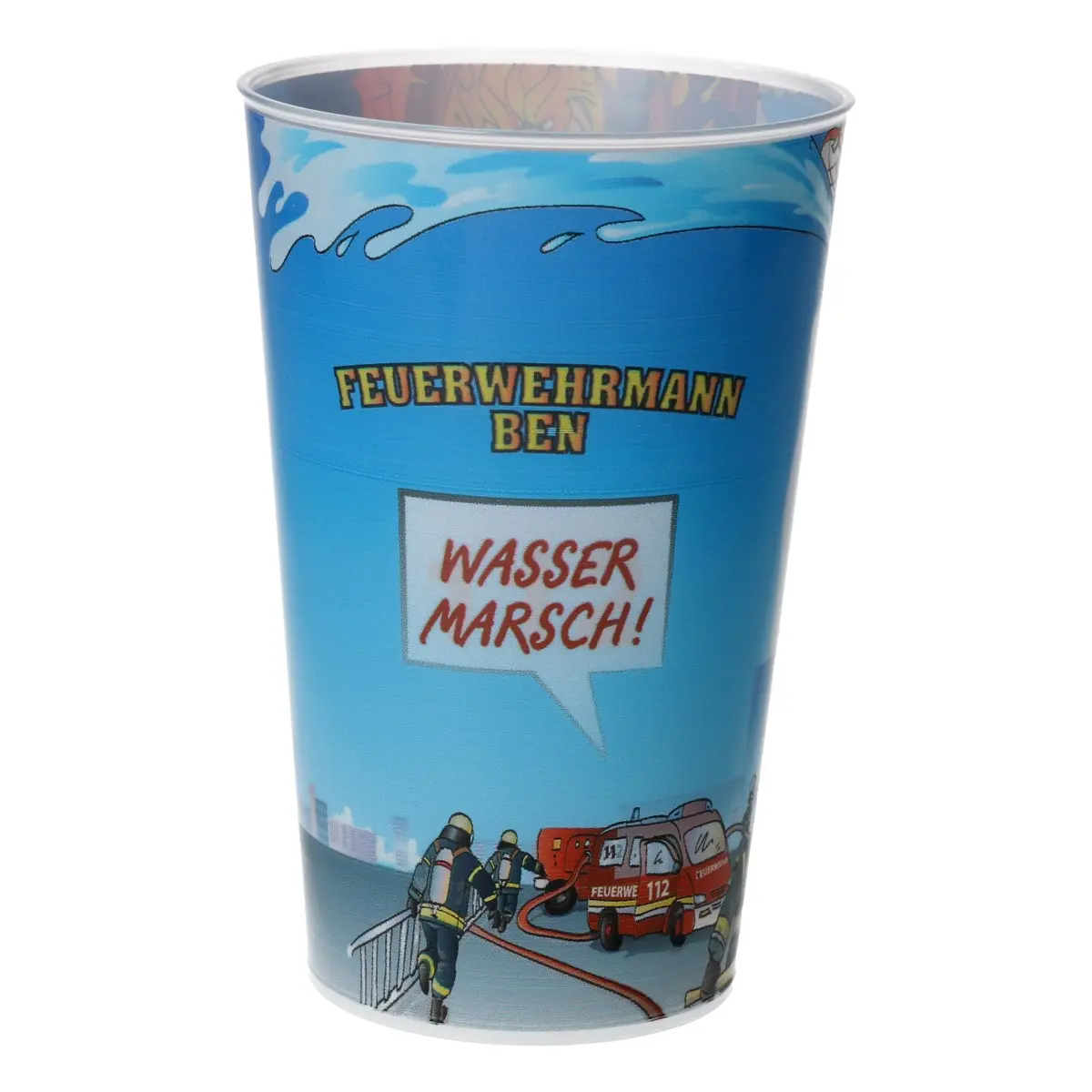 Trinkbecher Feuerwehr Kids