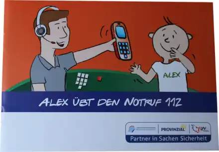 Alex übt den Notruf 112 Schleswig-Holstein (10 Stück)