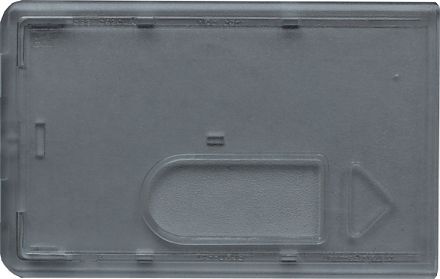 Kartenhalter transparent