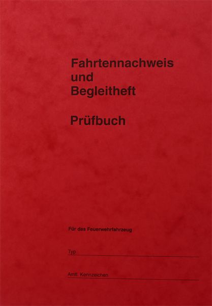 Fahrtennachweis und Begleitheft
