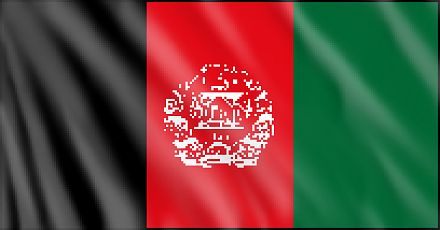 Tischflagge Afghanistan