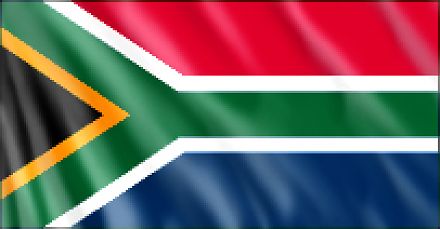 Tischflagge Süd-Afrika