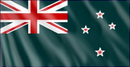 Tischflagge Neuseeland