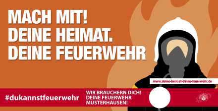 Bauzaunbanner RLP Mach Mit eigener Text