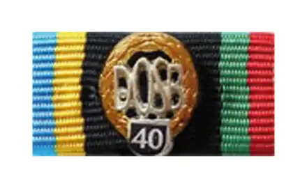 DOSB Sportabzeichen gold 40. Wiederholung