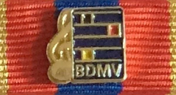 BDMV Ehrennadel Gold 40 Jahre