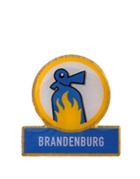 Brandenburg Kinderflamme Stufe 1 gelb 