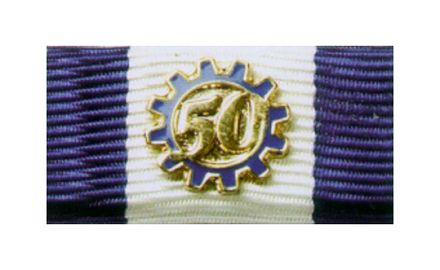 THW Ehrenzeichen für langjährige Verdienste 50 Jahre