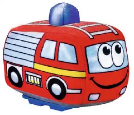 Plüsch Feuerwehr-Flitzer