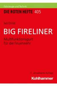 Rotes Heft 405 Big Fireliner-Multifunktionsgurt für die Feuerwehr 