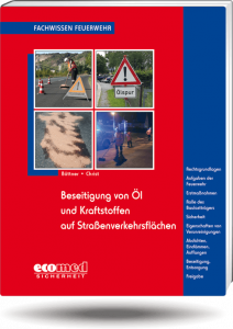 Beseitigung von Öl und Kraftstoffen auf Straßenverkehrsflächen