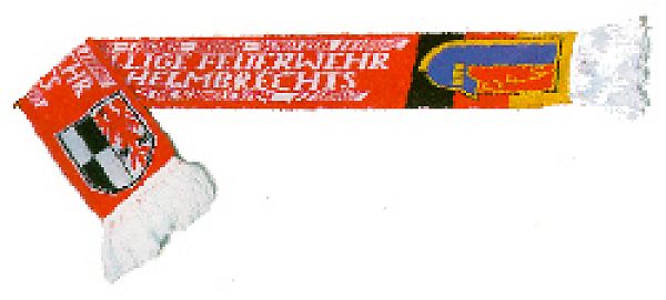 Fanschal Feuerwehr mit eigenem Motiv und Text