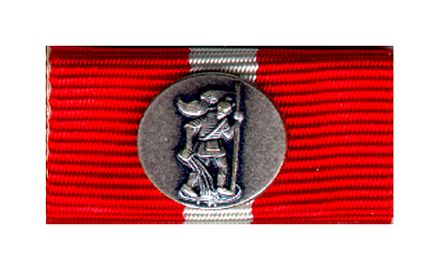 Florianmedaille der Hess. Jugendfeuerwehr Silber