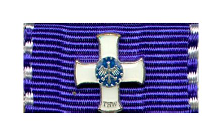 THW Ehrenzeichen Steckkreuz  Silber