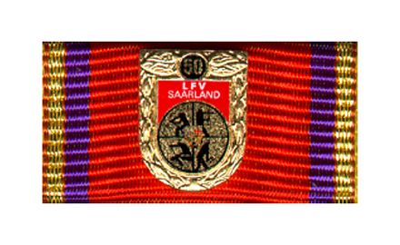 LFV Saarland Ehrenzeichen 50 gold