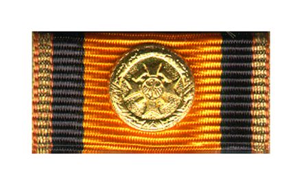 Grubenwehr-Ehrenzeichen Gold am Band