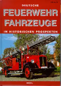 Feuerwehrfahrzeuge im Prospekt