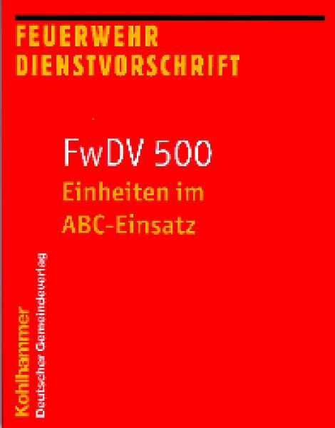 FwDV 500 (Kohlhammer-Verlag)