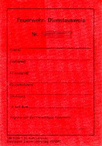 Feuerwehr-Dienstausweis Bayern